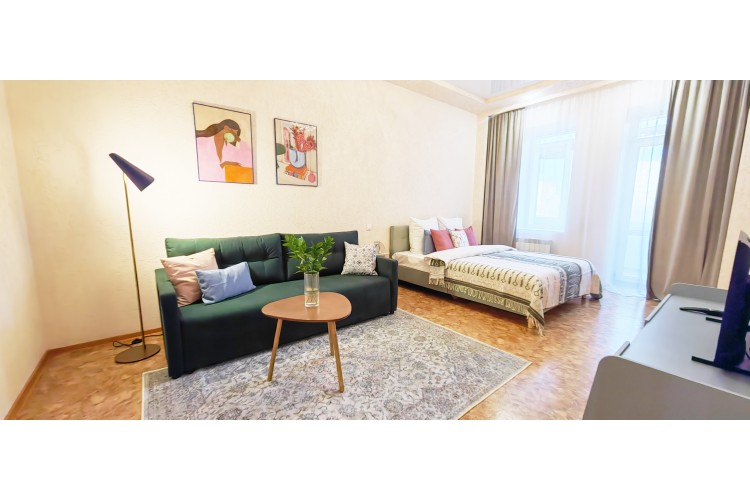 1-комнатная квартира на сутки: переулок Нечевский 4/1