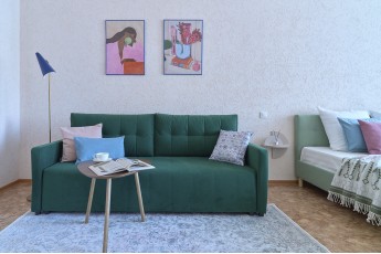 1-комнатная квартира на сутки: переулок Нечевский 4/1